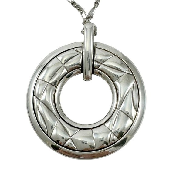 Brighton Colormix Reversible Necklace Pendant and Matching Link Bracelet NEW - Picture 4 of 10